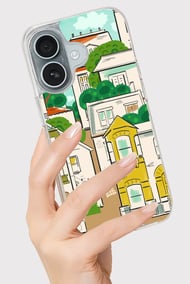 Cover Gomma iPhone 16 - Hover