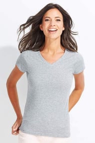 Women's V-Neck T-Shirt - Image