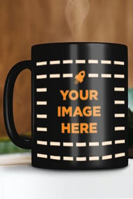 Black Mug - Image