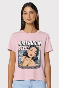 T-Shirt Dames Premium Organisch - Hover