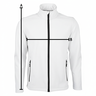 Giacca Softshell Size Guide