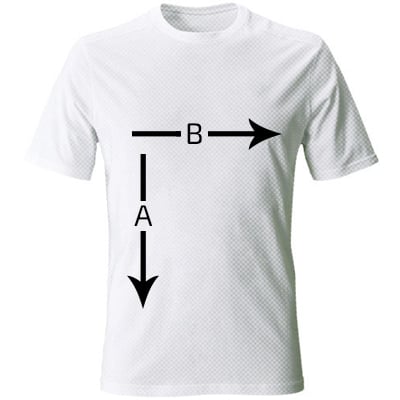 T-Shirt Unisex Dry Sport Size Guide