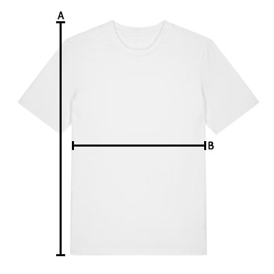 T-Shirt Unisex Canapa Size Guide