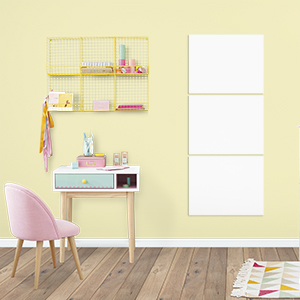 Canvas 3 Pannelli Verticali Telaio - Mockup