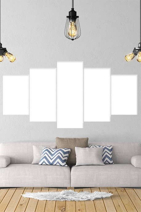 Canvas 5 Stampe - Image