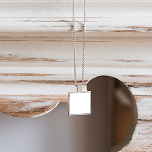 Ciondolo Quadrato - Mockup