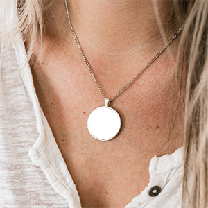 Ciondolo Tondo - Mockup