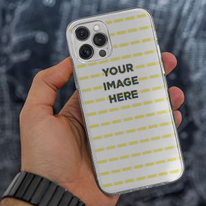 Cover Gomma iPhone 14 Pro - Mockup