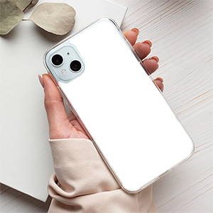 Cover Gomma iPhone 15 Plus - Mockup