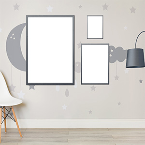 Poster con Cornice 20x30 - Mockup