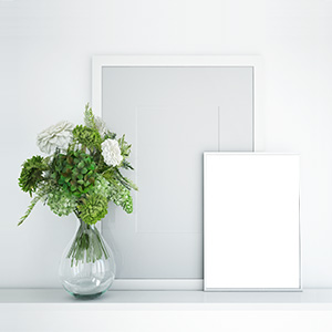 Poster con Cornice 20x30 - Mockup