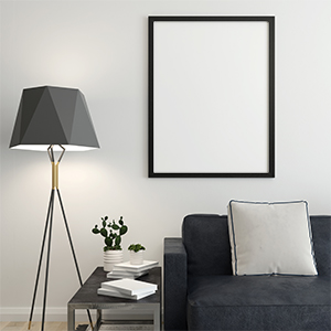 Poster con Cornice 20x30 - Mockup