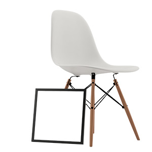 Poster con Cornice 40x40 - Mockup