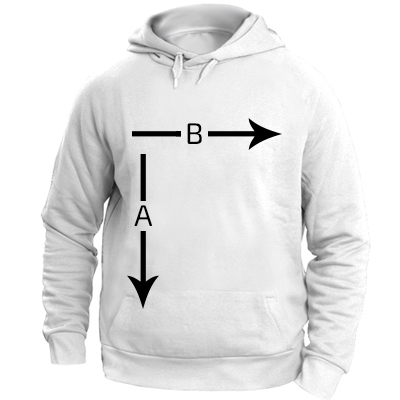 Felpa Organica Unisex Cappuccio Size Guide