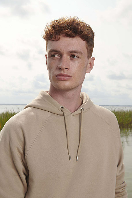 Felpa Organica Unisex Cappuccio - Image