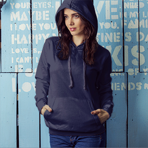 Hoodie Premium Women - Mockup