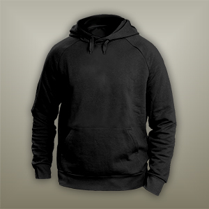 Felpa con Cappuccio Unisex Large - Mockup