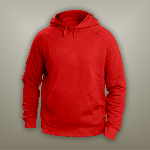 Felpa con Cappuccio Unisex Large - Mockup