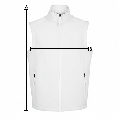 Giacca Smanicata Softshell Size Guide