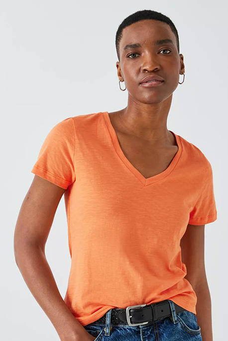 T-Shirt Donna Scollo V - Image