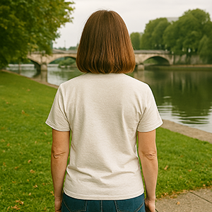 T-Shirt Unisex Canapa - Mockup