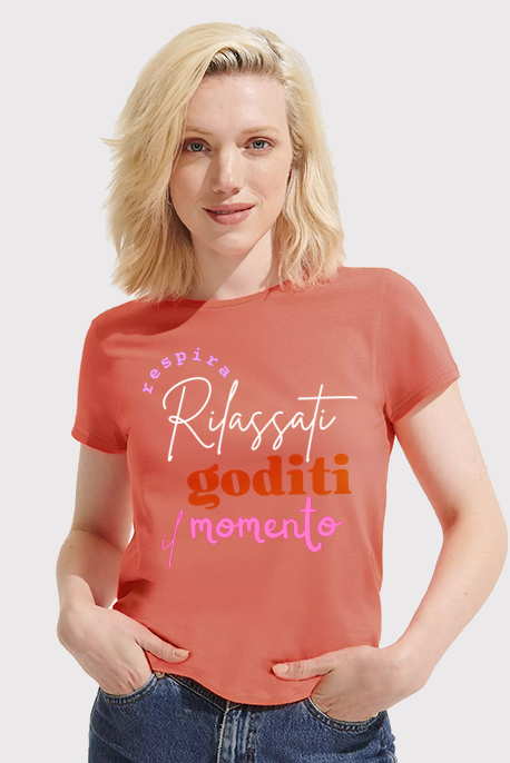 T-Shirt Woman Organic - Image