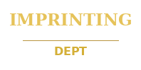 IMPRINTING DEPT