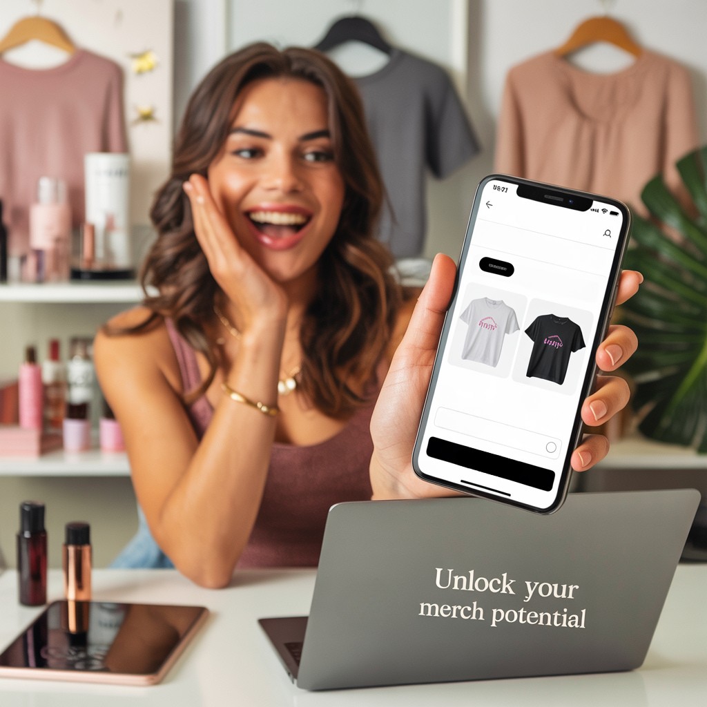 Store live su smartphone con vendite attive